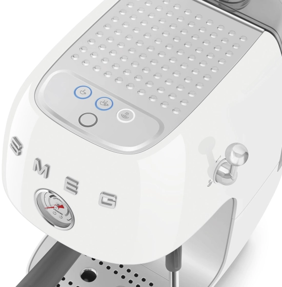 Рожковая эспрессо-кофемашина | капучинатор | белый | SMEG ECF03WHEU №12 Рожковая эспрессо-кофемашина | капучинатор | белый | SMEG ECF03WHEU №12