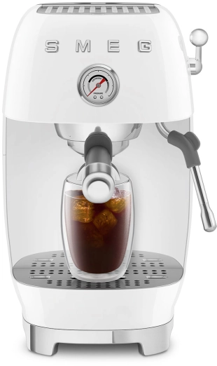 Рожковая эспрессо-кофемашина | капучинатор | белый | SMEG ECF03WHEU №5 Рожковая эспрессо-кофемашина | капучинатор | белый | SMEG ECF03WHEU №5