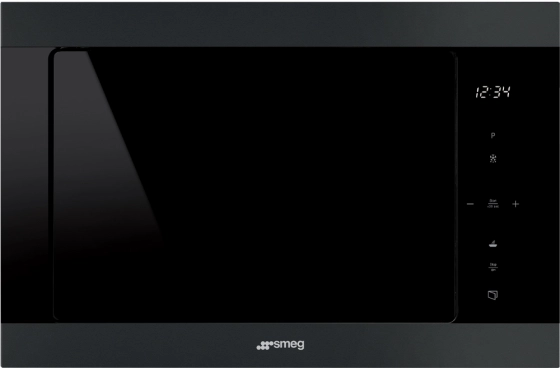 Микроволновая печь | встраиваемая | 25 л | черный | SMEG FMI325N №1