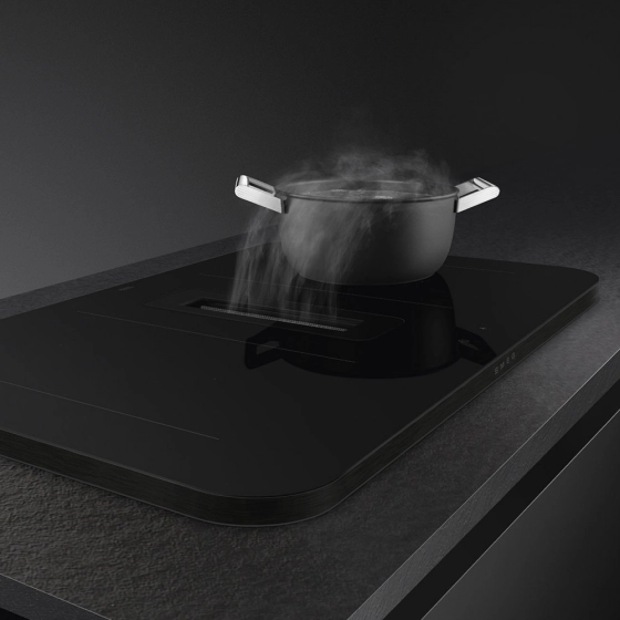 Варочная панель индукционная со встроенной вытяжкой | 4 конфорки | 83 см | SMEG HHSL7844MB №4 Варочная панель индукционная со встроенной вытяжкой | 4 конфорки | 83 см | SMEG HHSL7844MB №4