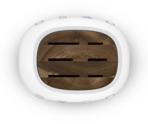 Комплект ножей 6 штук белый SMEG KBSF02WH №8