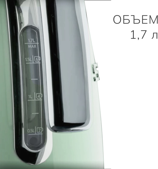 Чайник SMEG KLF04PGEU Пастельный зеленый №10