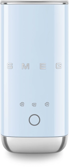 Вспениватель молока | пастельный голубой | крышка без ВРА | SMEG MFF02PBEU №1 Вспениватель молока | пастельный голубой | крышка без ВРА | SMEG MFF02PBEU №1