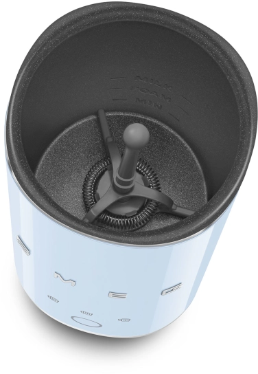 Вспениватель молока | пастельный голубой | крышка без ВРА | SMEG MFF02PBEU №9 Вспениватель молока | пастельный голубой | крышка без ВРА | SMEG MFF02PBEU №9