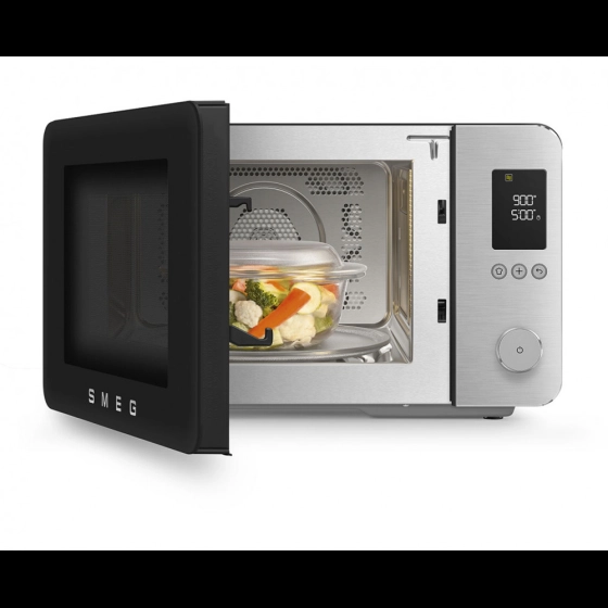 Микроволновая печь | отдельностоящая | 27 л | чёрный | SMEG MOC02BLMEU №6 Микроволновая печь | отдельностоящая | 27 л | чёрный | SMEG MOC02BLMEU №6