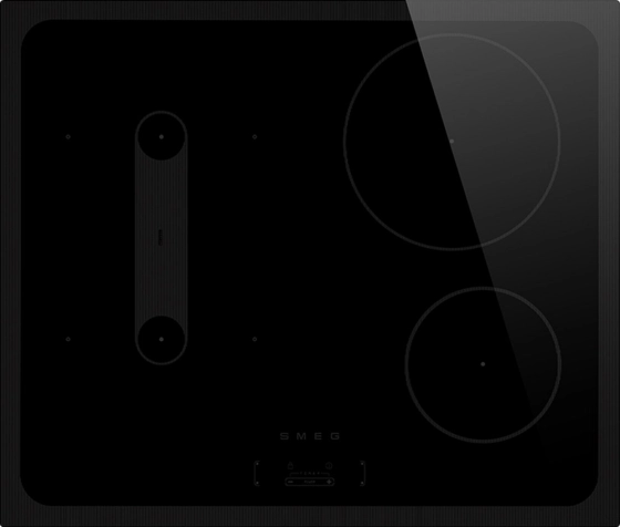 Варочная панель индукционная | 4 конфорки | 60 см | SMEG SI1B22641D №1