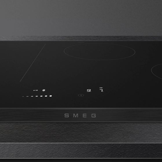 Варочная панель индукционная | 4 конфорки | 80 см | SMEG SISL7844MB №6 Варочная панель индукционная | 4 конфорки | 80 см | SMEG SISL7844MB №6