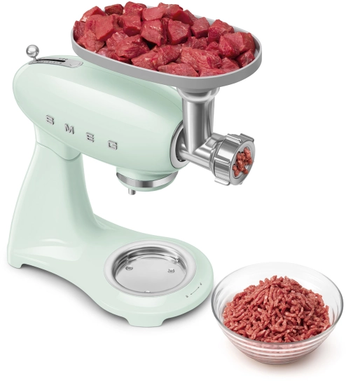 Планетарный миксер пастельный зеленый SMEG SMF05PGEU №9