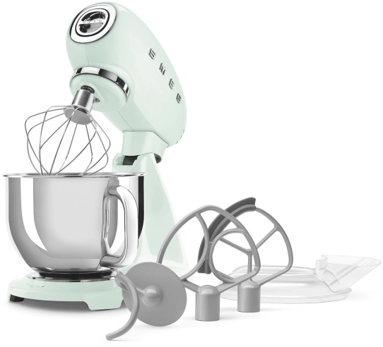Планетарный миксер пастельный зеленый SMEG SMF05PGEU №7