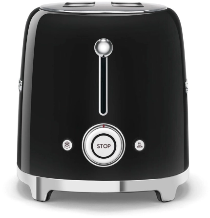 Тостер SMEG Черный 2 ломтика TSF01BLEU №4