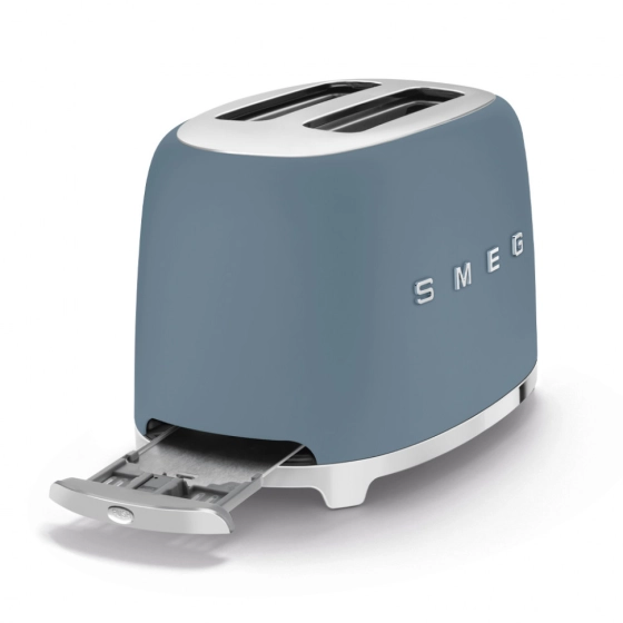 Тостер SMEG TSF01SBMEU Синий шторм №5