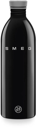 Бутылка для воды | 1000 мл | черный | SMEG WBF02BL №1