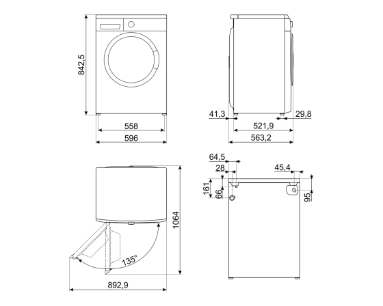 Стиральная машина SMEG WM3T84RU4 №2