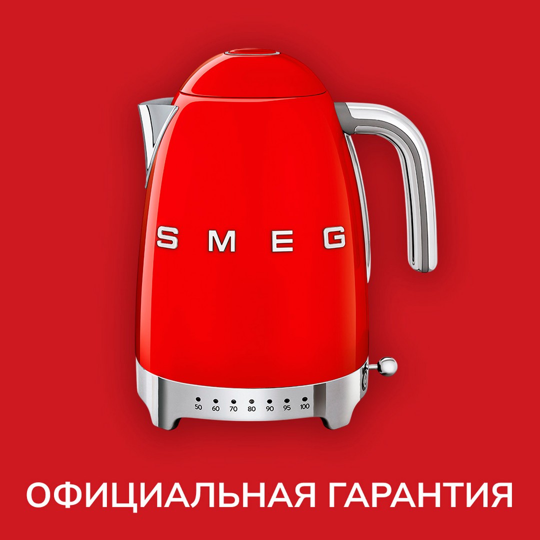 Электрочайник Smeg KLF04RDEU Premium — фото 1