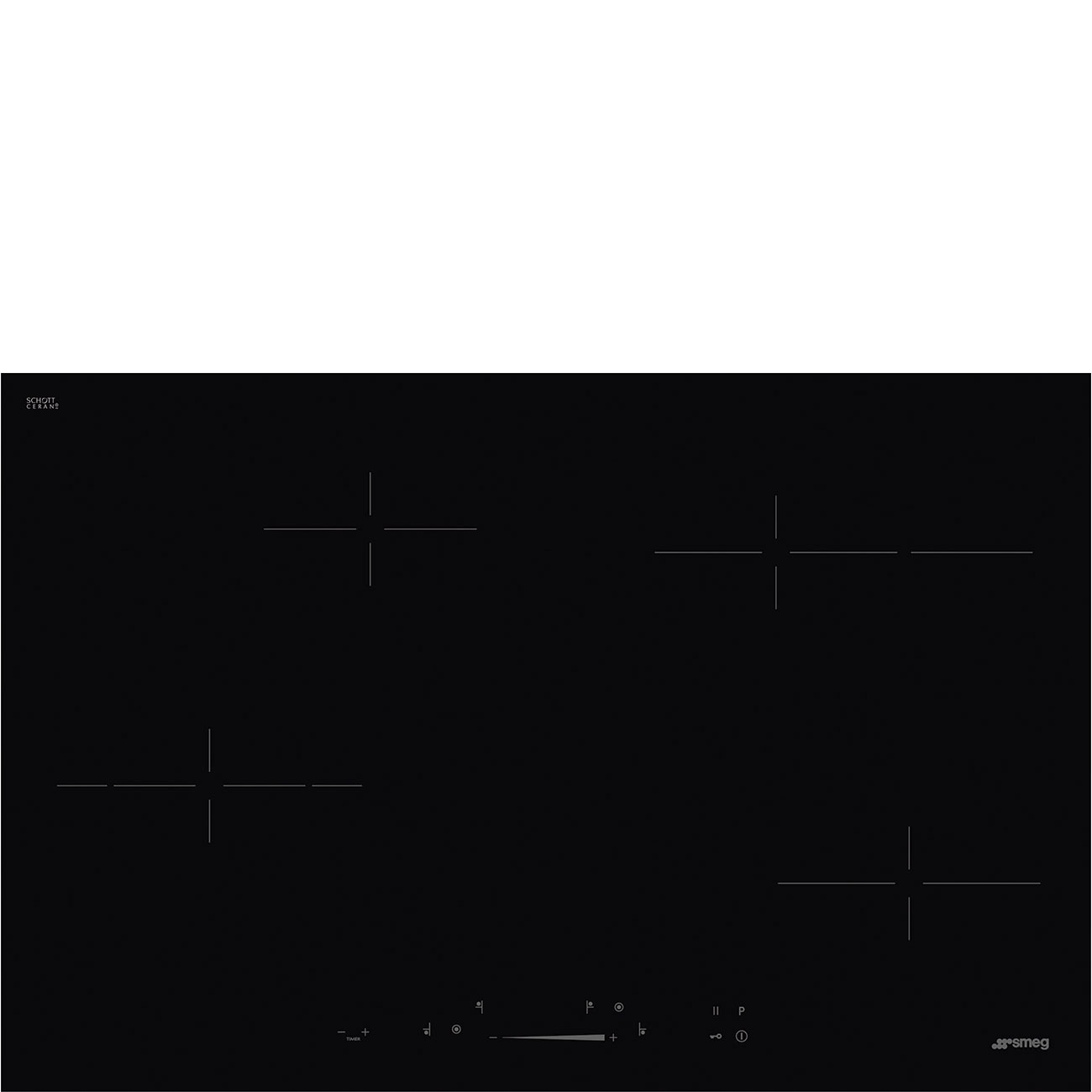 Варочная поверхность Smeg SE484EMTD