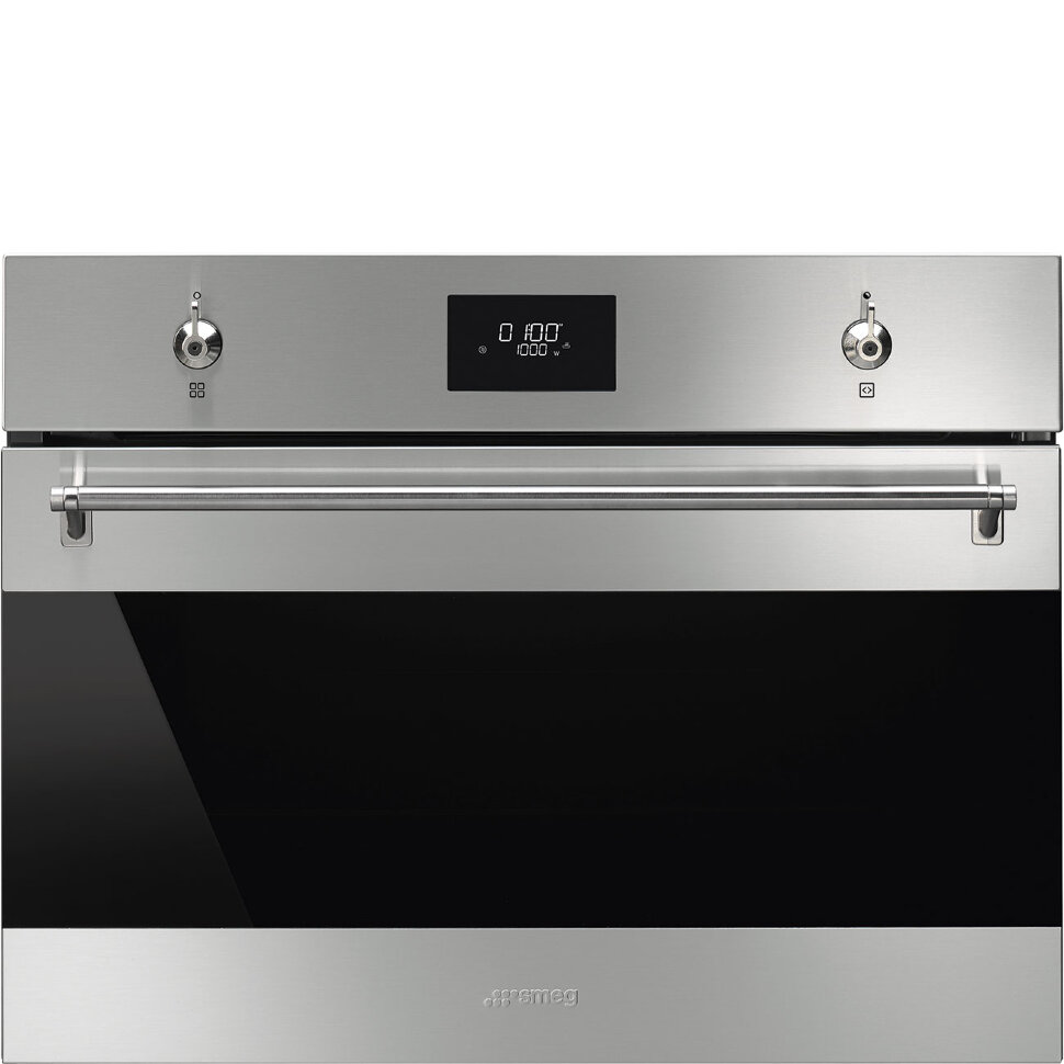 Встраиваемая микроволновая печь Smeg SO4301M0X Classica