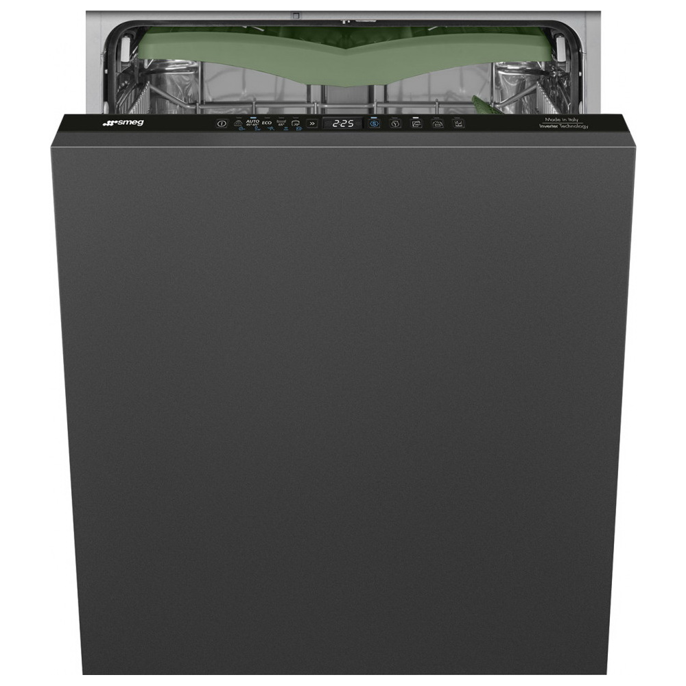 Встраиваемая посудомоечная машина SMEG STL5352C, полноразмерная, ширина 59.8см, полновстраиваемая, загрузка 13 комплектов, нержавеющая сталь