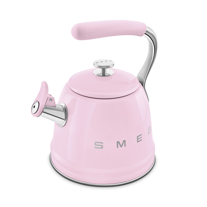 Чайник для плиты SMEG со свистком нержавеющая сталь WKF01PK 23л 18130₽